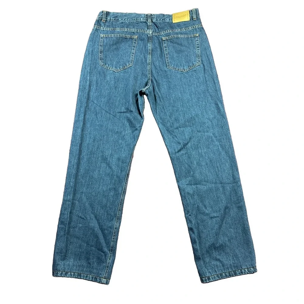Canali Jeans Mens 34/30 Blue 52 Regular Italy Designer Cotton Sportswear Pants